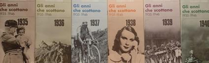 DOCUMENTI SONORI - Gli anni che scottano 1935 - 1946 - 12 VOLUMI - copertina