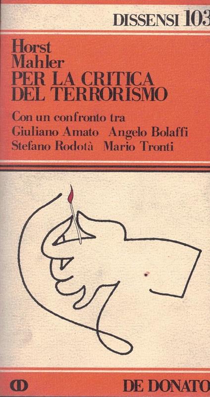 Per La Critica Del Terrorismo - copertina
