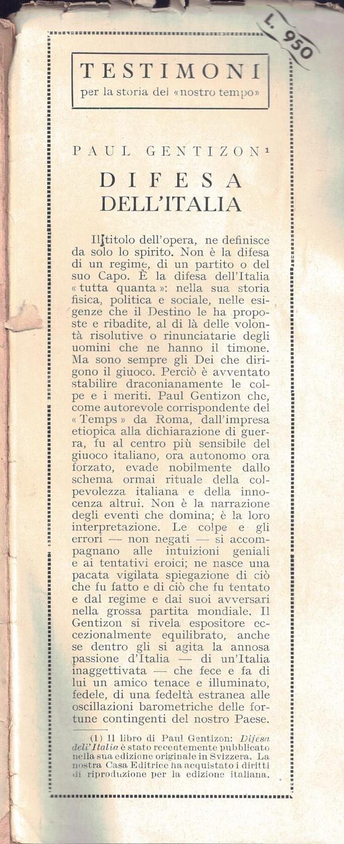 Difesa dell'Italia