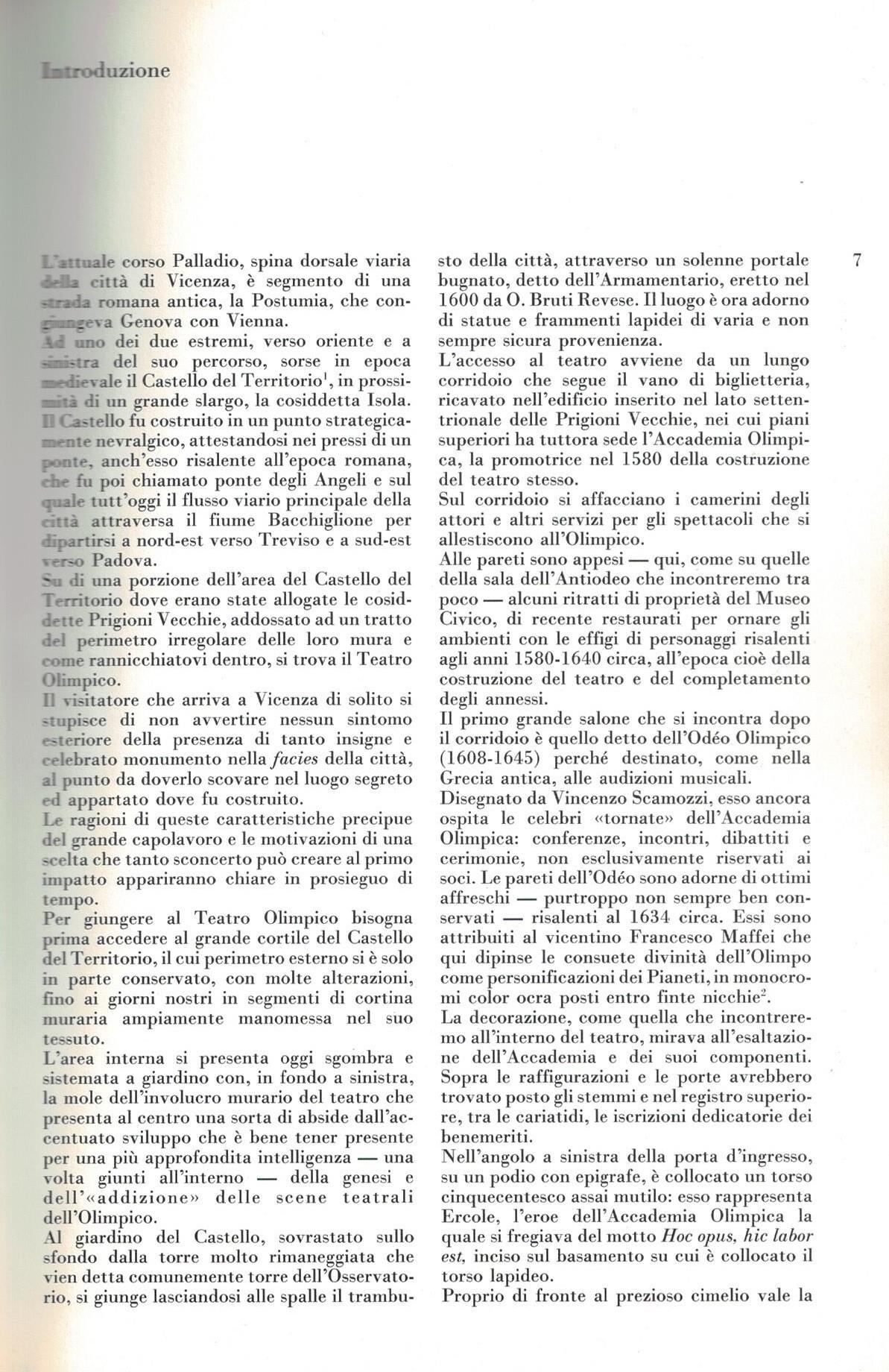 Il Teatro Olimpico di Vicenza