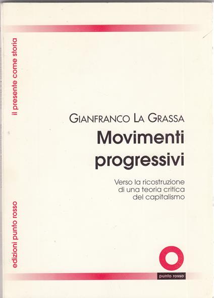 Movimenti progressivi. Verso la ricostruzione di una teoria critica del capitalismo - copertina