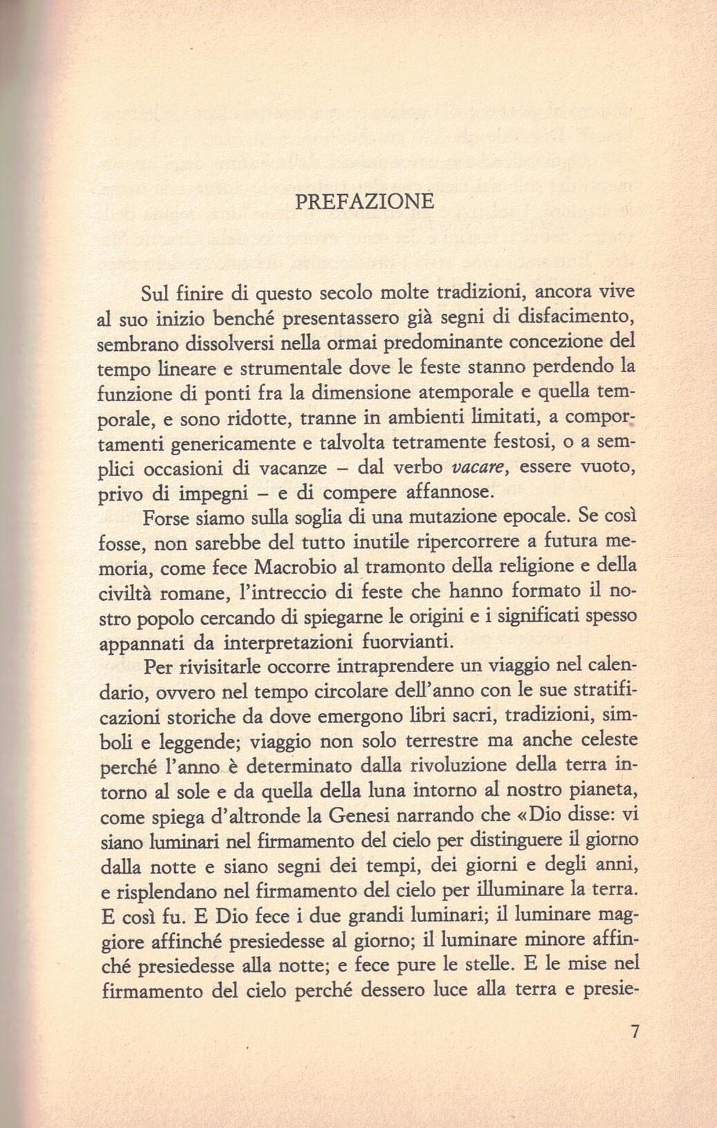 Calendario le feste, i miti, le leggende e riti dell'anno