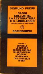 Saggi sull'arte, la letteratura e il linguaggio Volume 1
