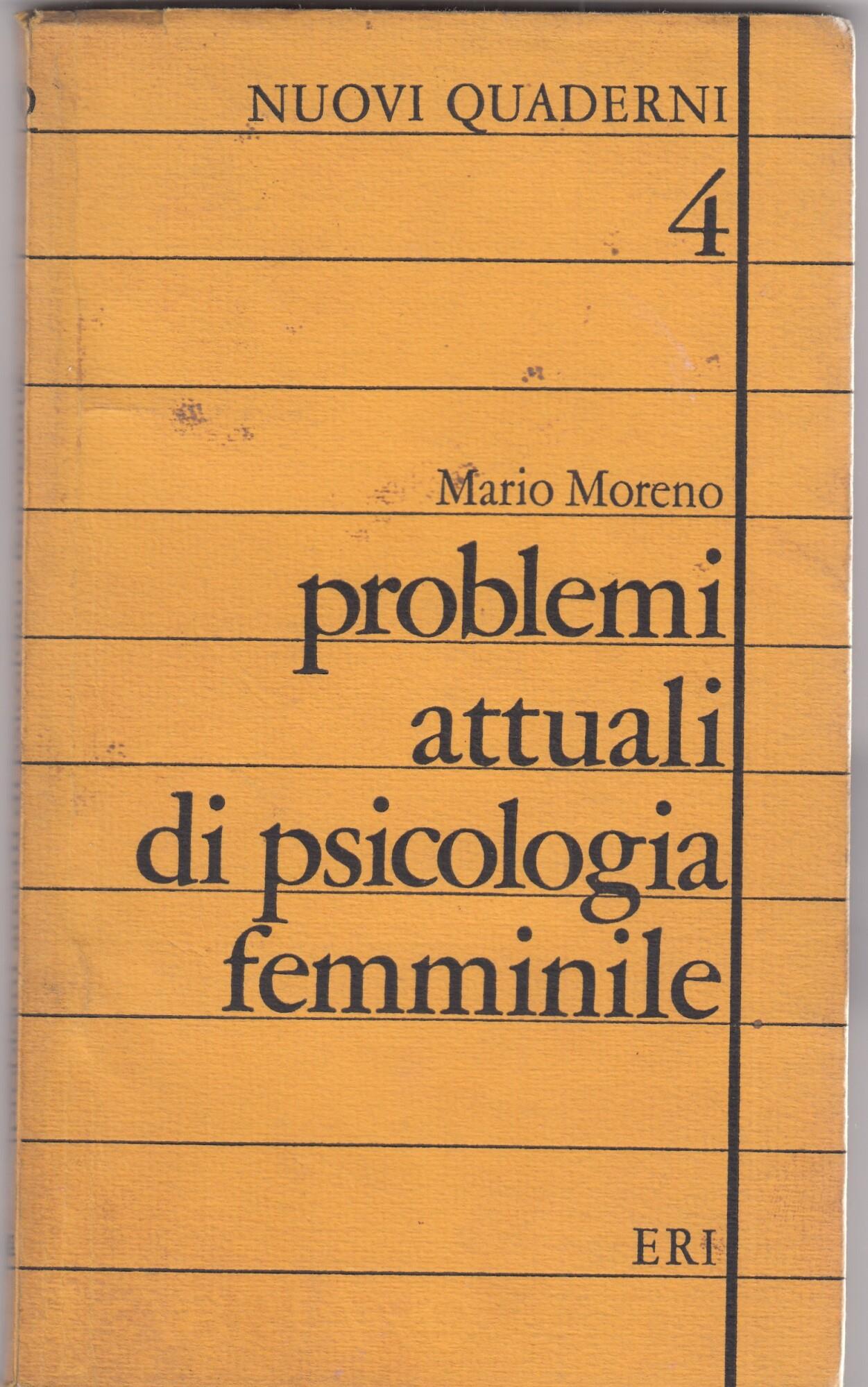 Problemi attuali di psicologia femminile