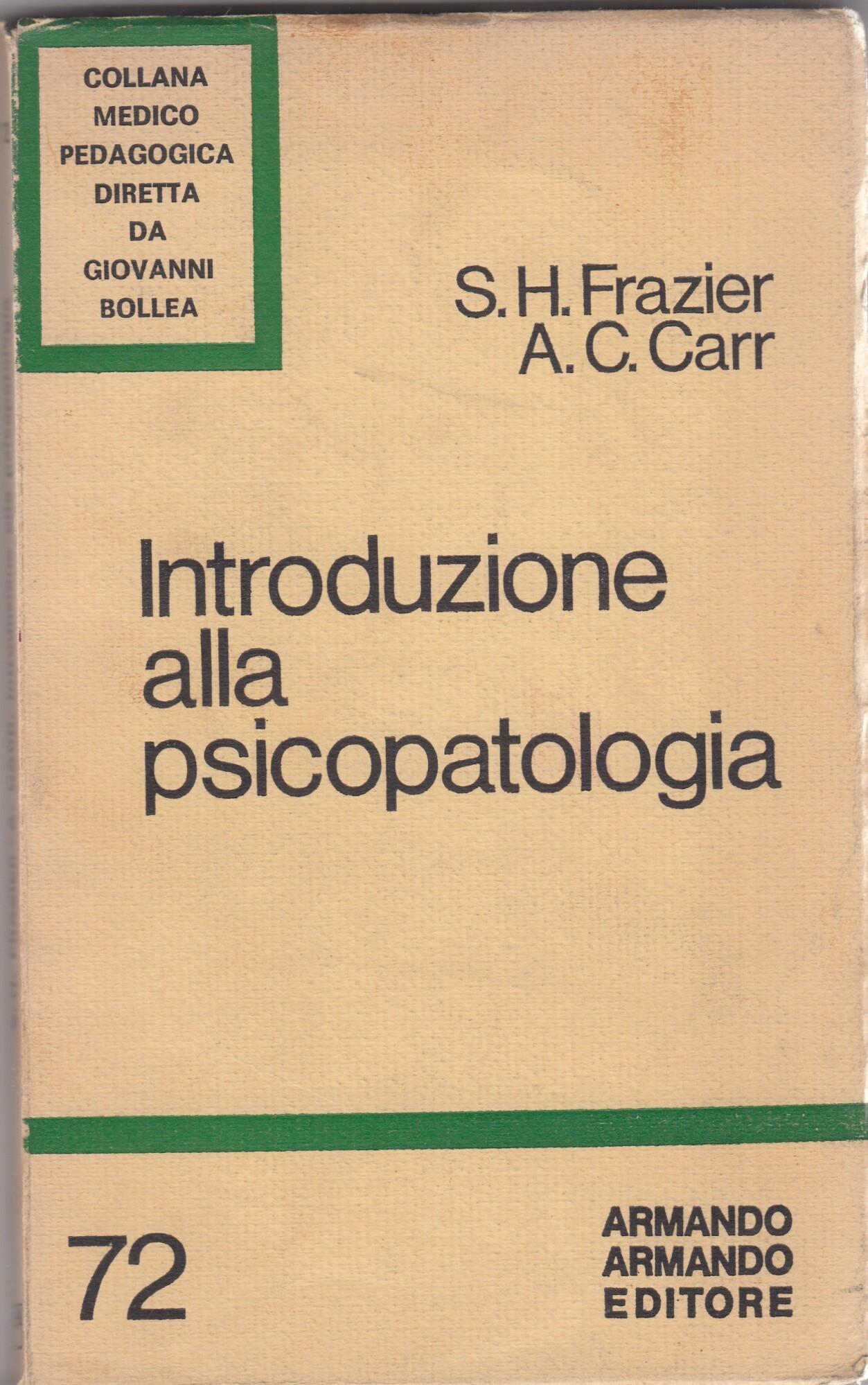 Introduzione alla psicopatologia