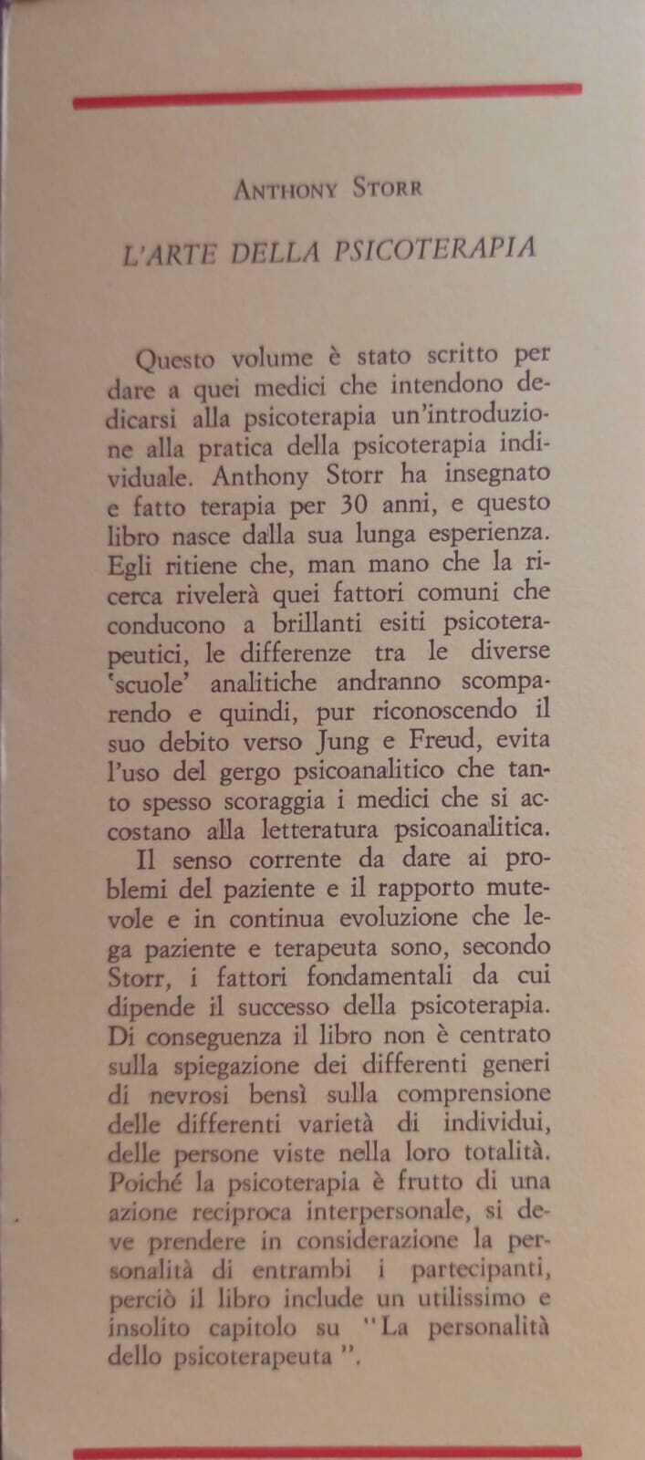 L' arte della psicoterapia