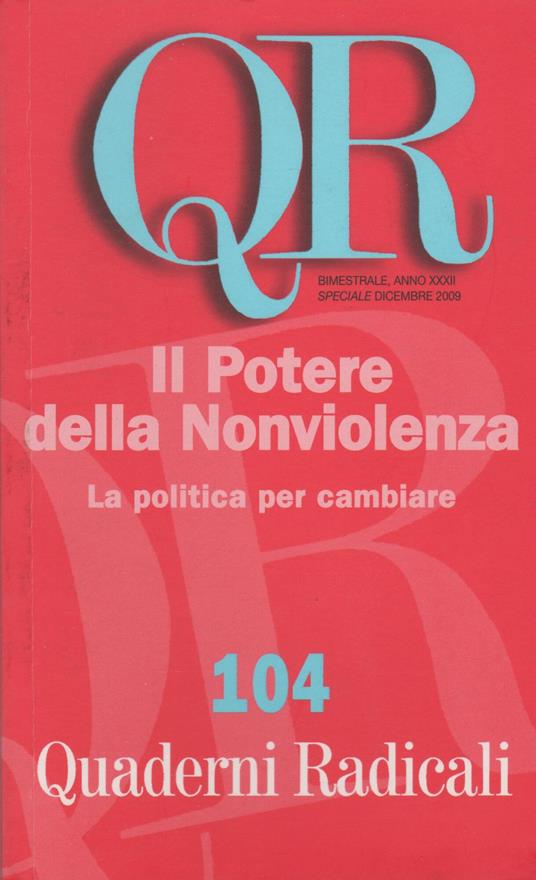 Il potere della non violenza - copertina