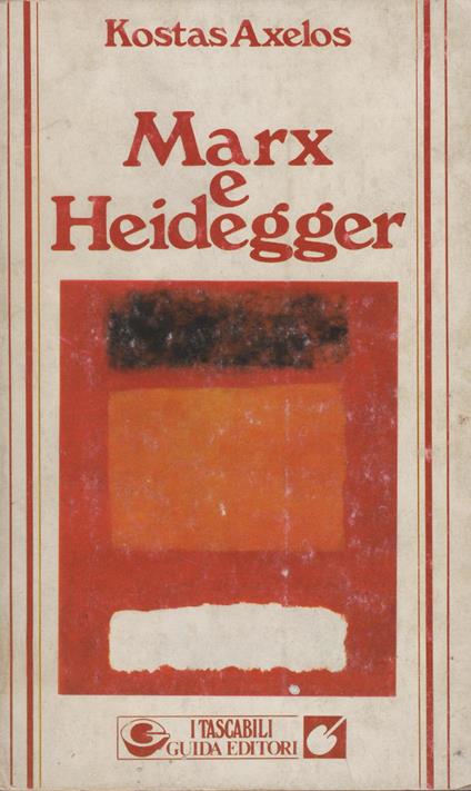 Marx e Heidegger - copertina