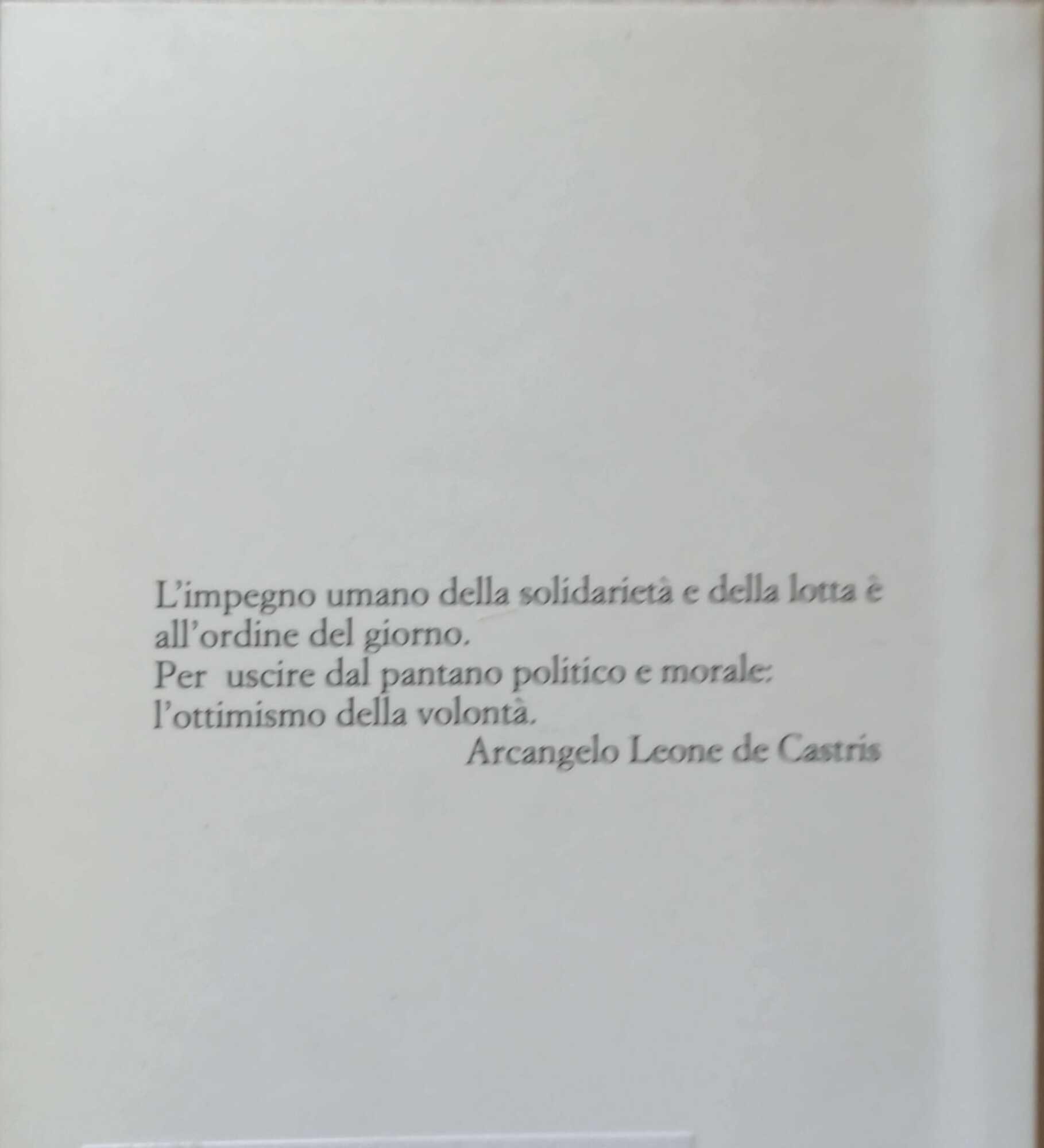 Ottimismi di volontà