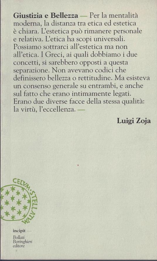 Giustizia e bellezza - copertina