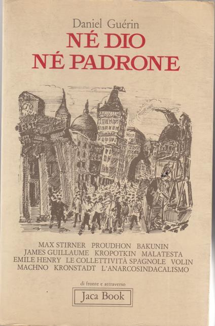 Né Dio né padrone - copertina