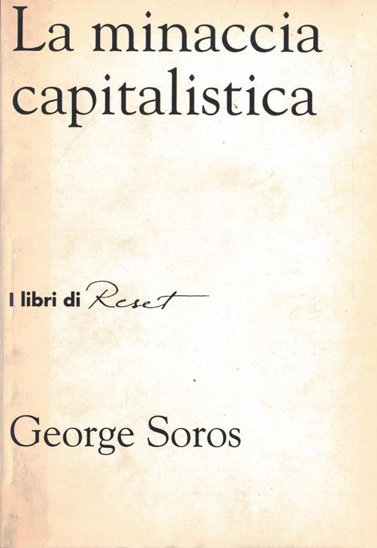 La minaccia capitalistica - copertina