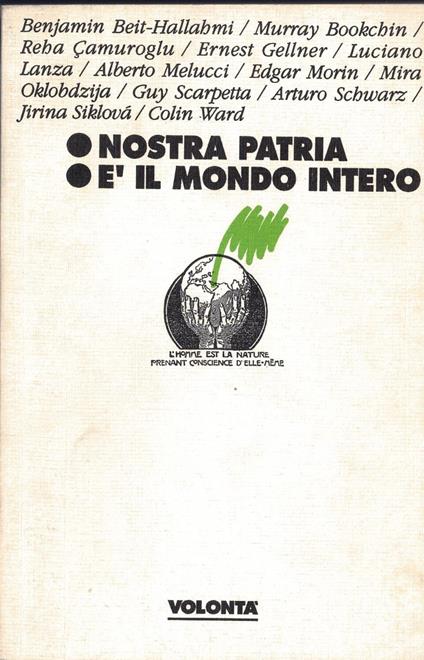 Nostra patria è il mondo intero - copertina