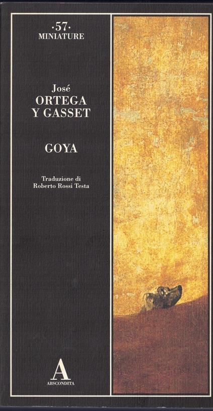 Goya - copertina
