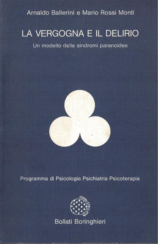 La vergogna e il delirio - copertina