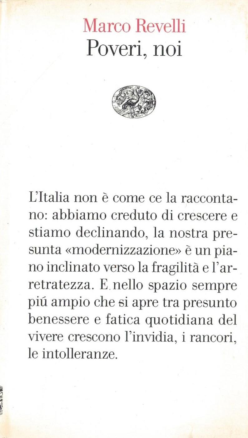 Poveri, noi