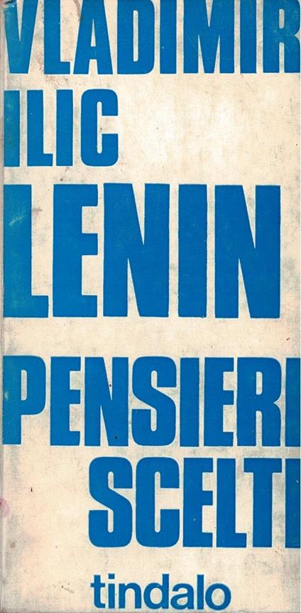 Lenin pensieri scelti - copertina