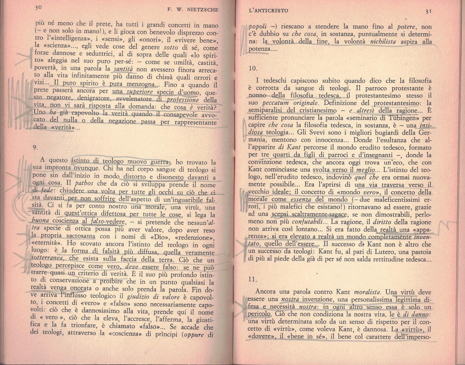 NIETZSCHE l'anticristo ( introduzione di Maio Perniola )