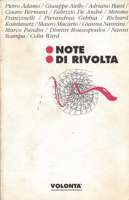 Note Di Rivolta - copertina