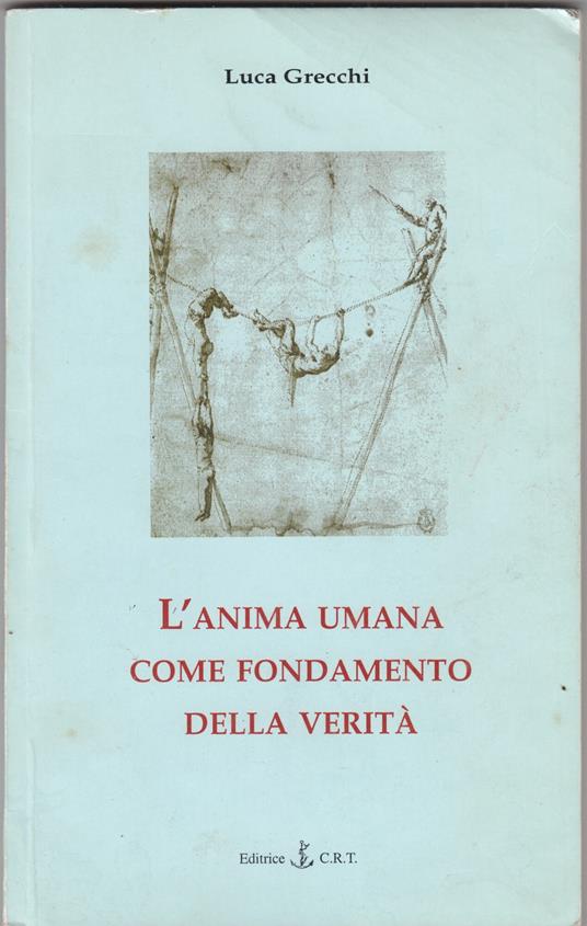L' anima umana come fondamento della verità - copertina