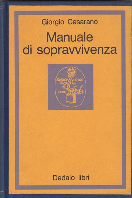 Manuale di sopravvivenza - copertina