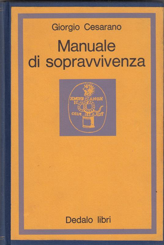 Manuale di sopravvivenza - copertina