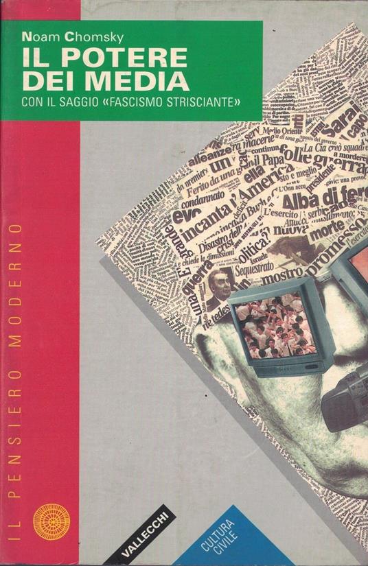 Il potere dei media - Noam Chomsky - copertina