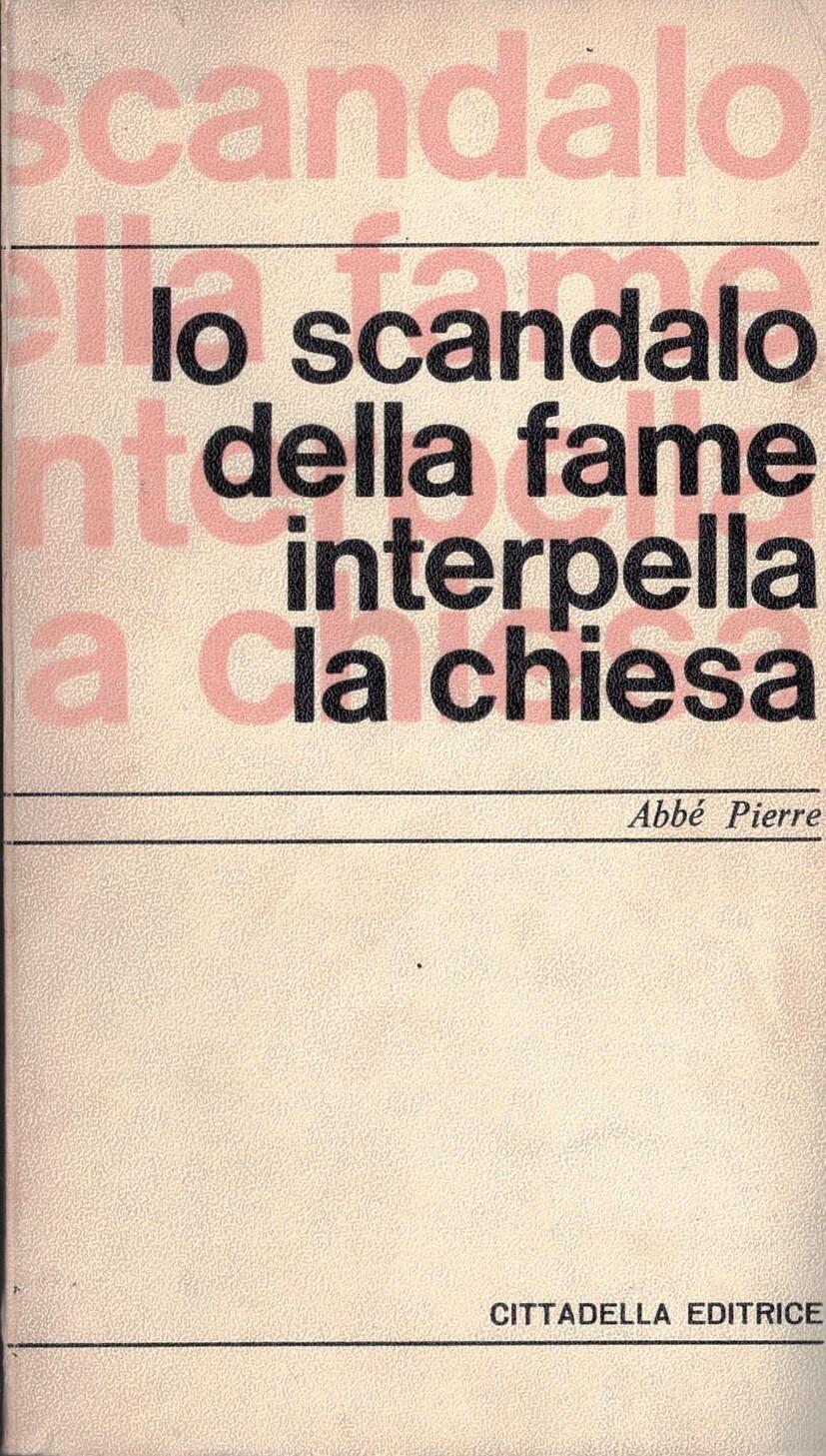 Lo scandalo della fame interpella la chiesa