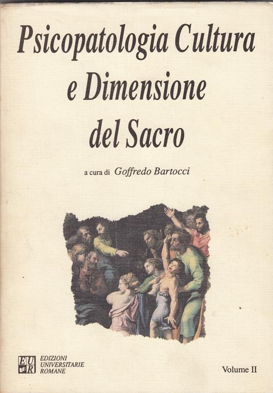 Psicopatologia cultura e dimensione del sacro (Vol. 2) - copertina