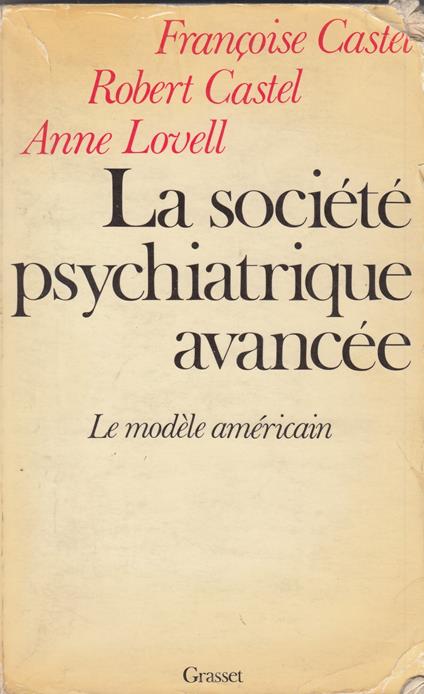 La societe psychiatrique avancee - copertina