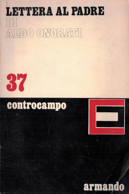 Lettera al padre - Aldo Onorati - copertina