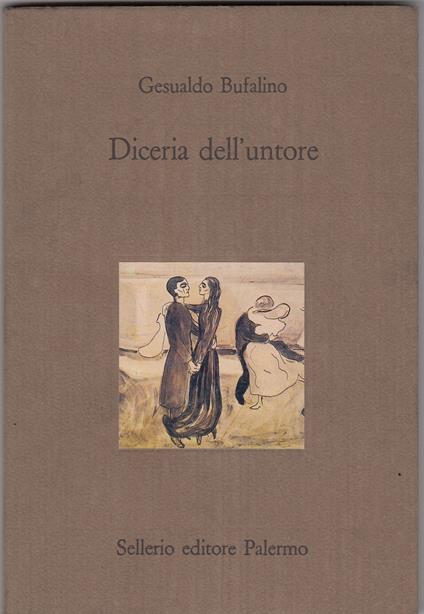 Diceria dell'untore - Gesualdo Bufalino - copertina