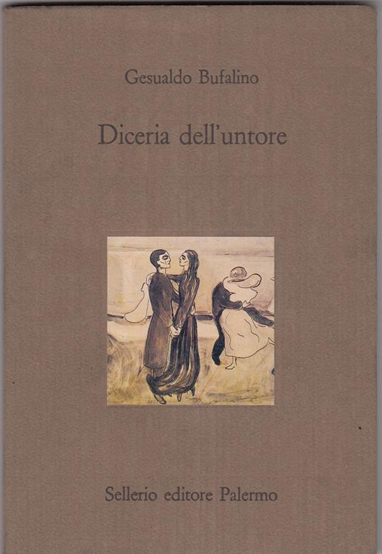 Diceria dell'untore - Gesualdo Bufalino - copertina