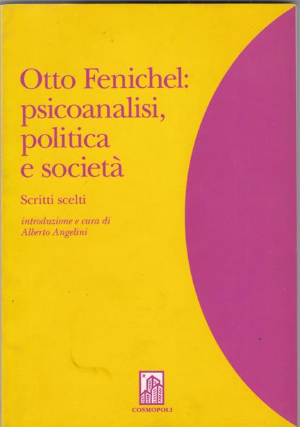 Psicoanalisi, Politica E Societa - copertina