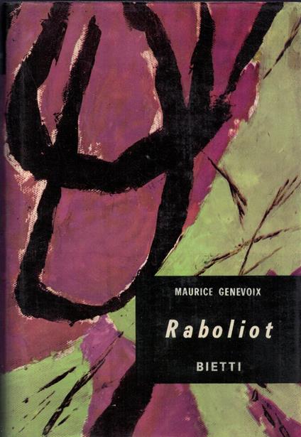 Raboliot - Maurice Genevoix - copertina