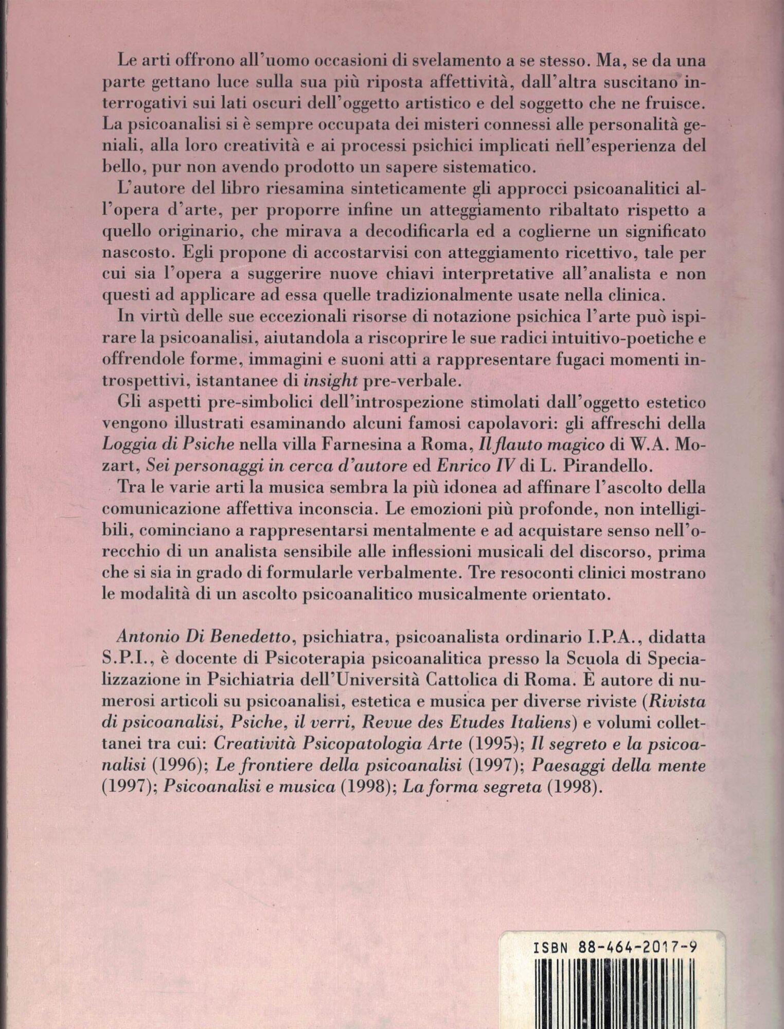 Prima della parola. L'ascolto psicoanalitico del non detto attraverso le forme dell'arte