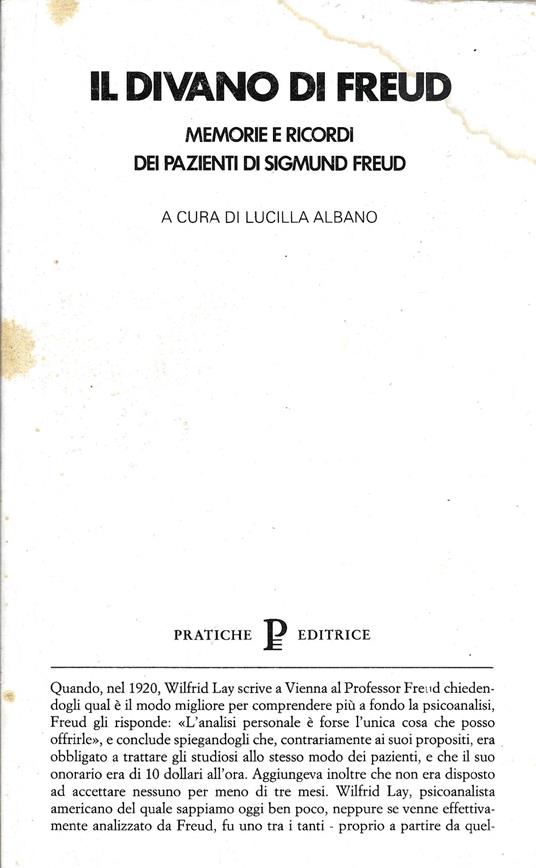 Il divano di Freud. Memorie e ricordi dei pazienti di Sigmund Freud - Sigmund Freud - copertina