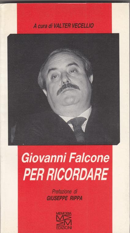 Giovanni Falcone. Per ricordare - copertina