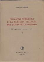 Giovanni Amendola. e la cultura italiana del Novecento. Alle origini della 