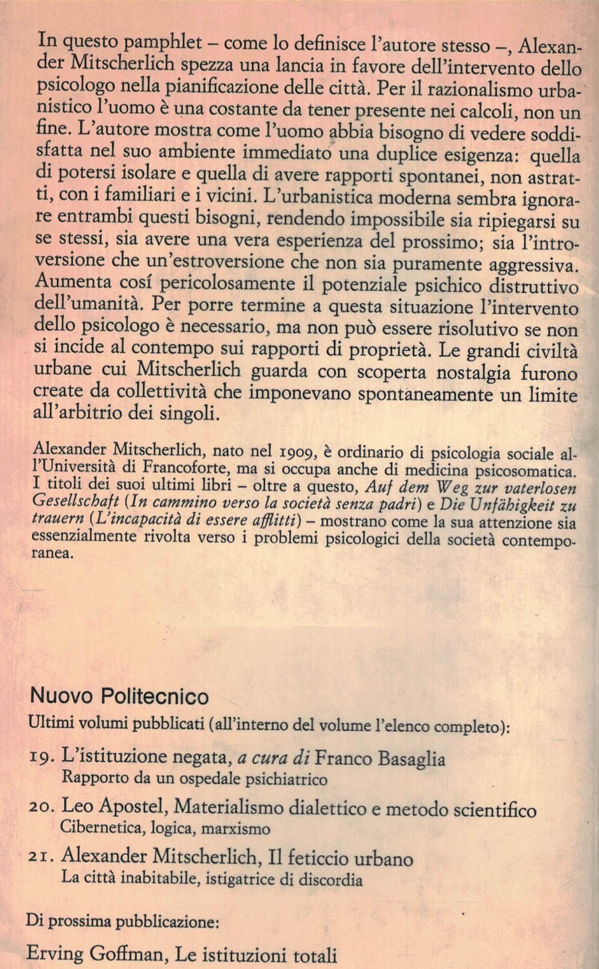Il Feticcio Urbano
