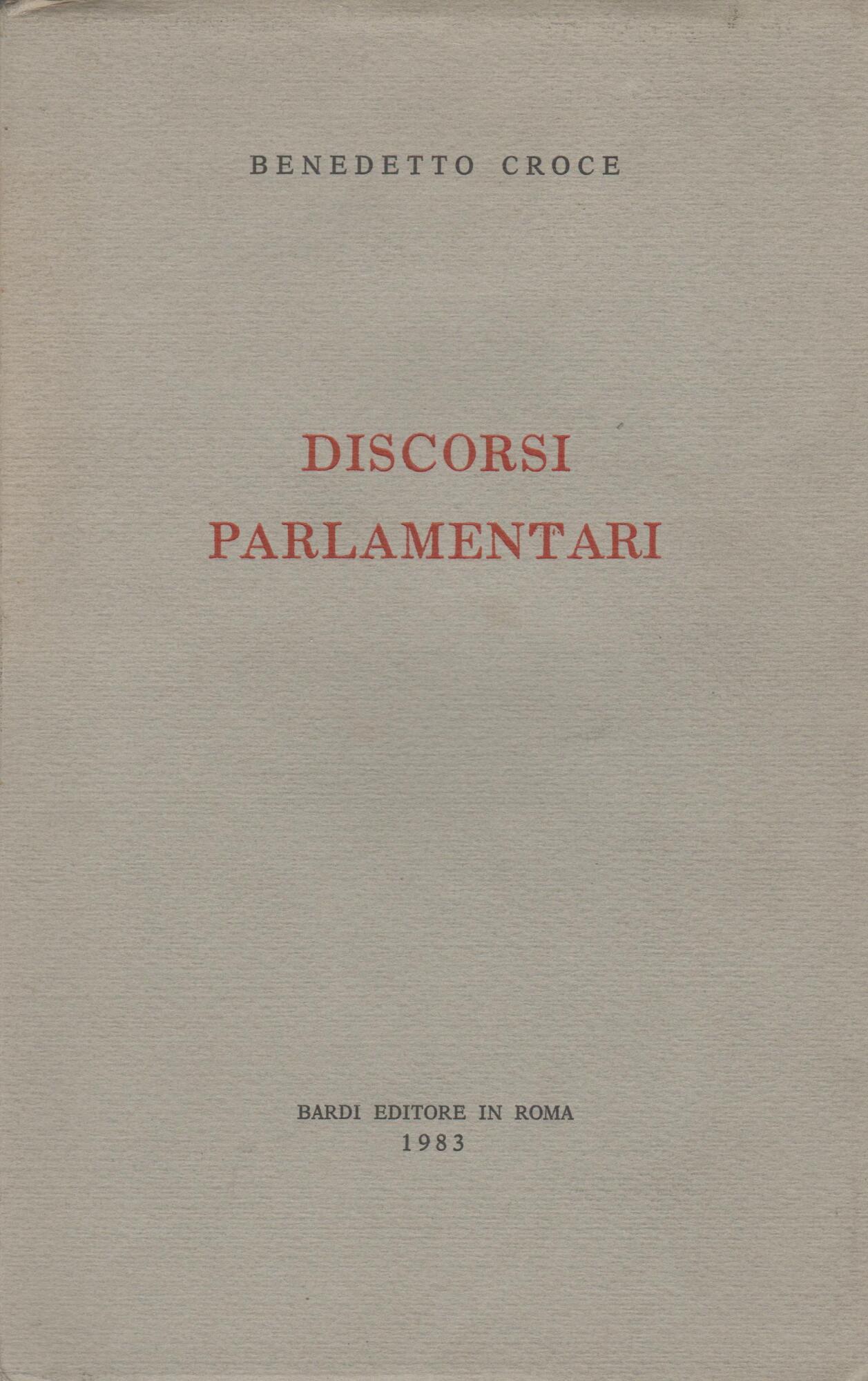 Discorsi Parlamentari