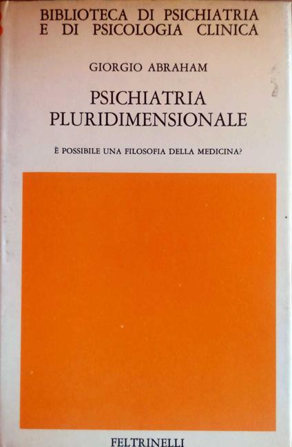 Psichiatria Pluridimensionale - Giorgio Abraham - copertina