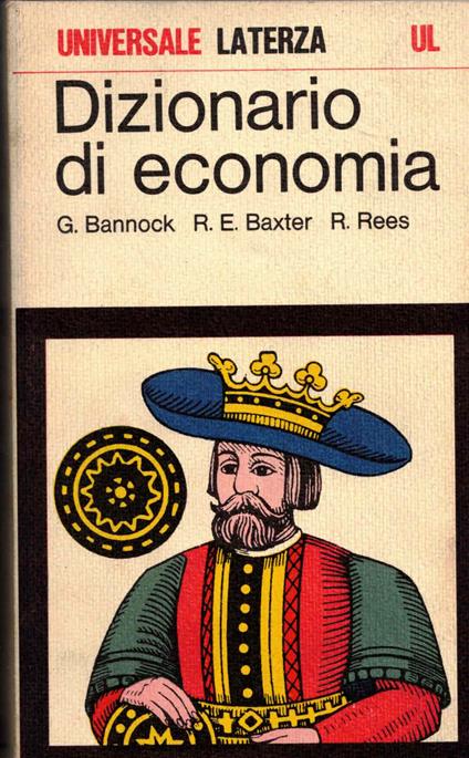 Dizionario di economia - copertina
