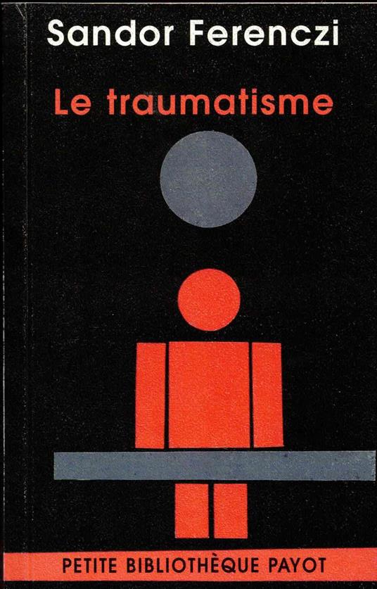 Le traumatisme - Sándor Ferenczi - copertina