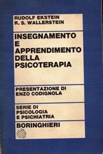 Insegnamento e apprendimento della psicoterapia