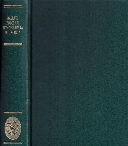 Ballate popolari d'Inghilterra e di Scozia - Sergio Baldi - copertina