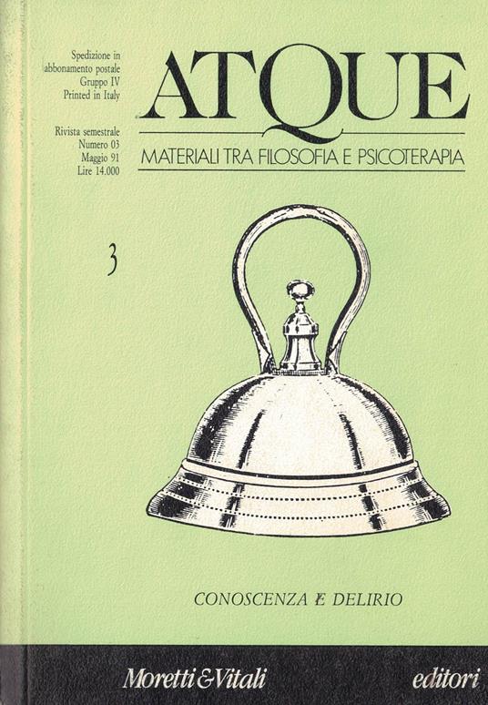 ATQUE materiali tra filosofia e psicoterapia - copertina