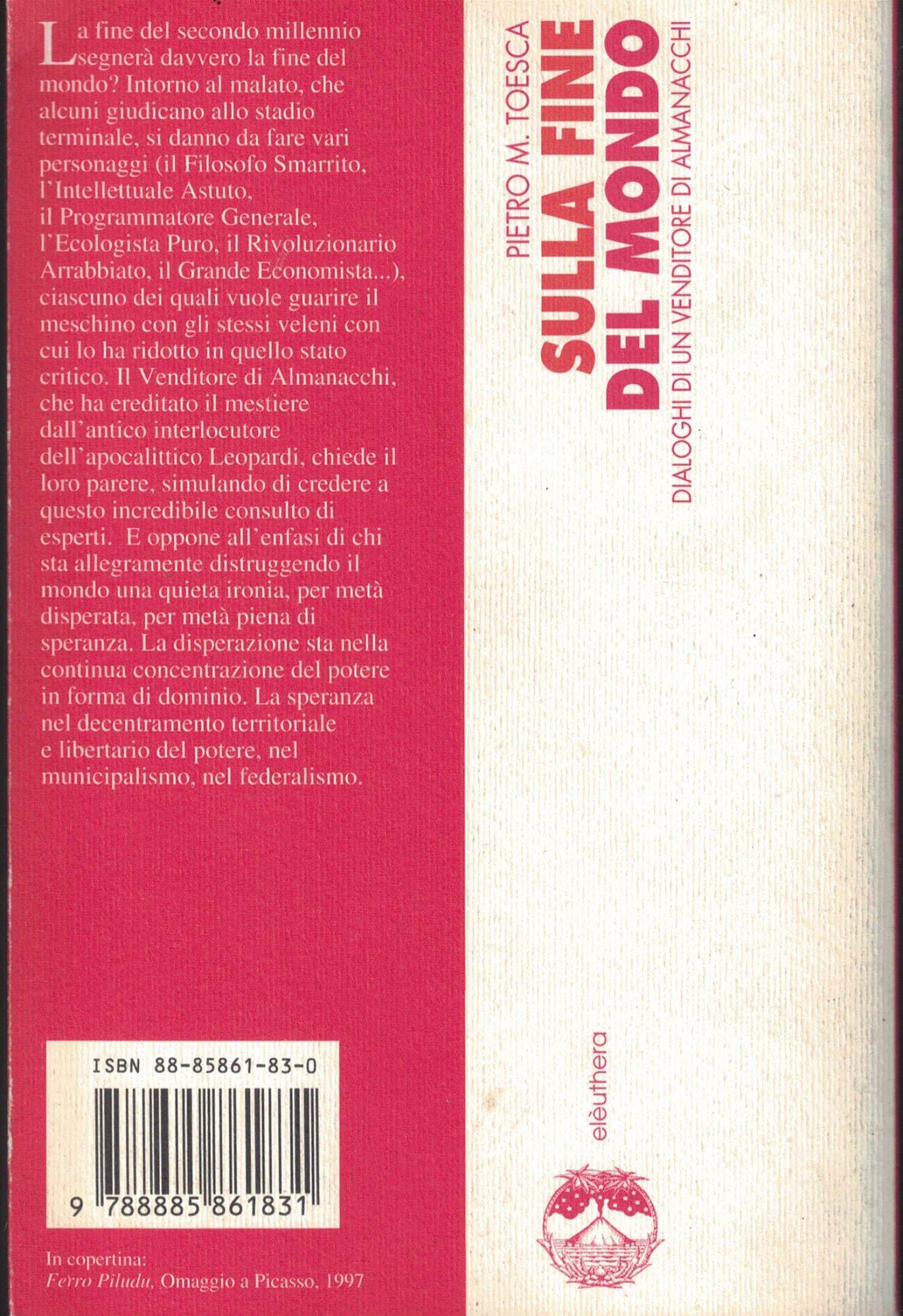 Sulla fine del mondo. Dialoghi di un venditore di almanacchi