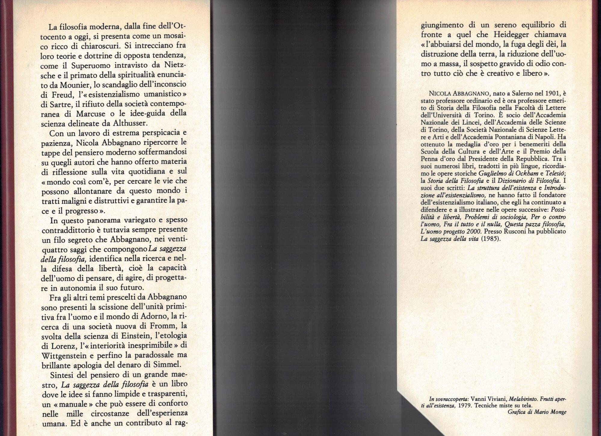 LA SAGGEZZA DELLA FILOSOFIA-I problemi della nostra vita