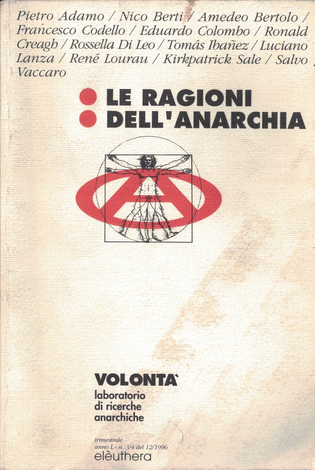 Le Ragioni dell'anarchia